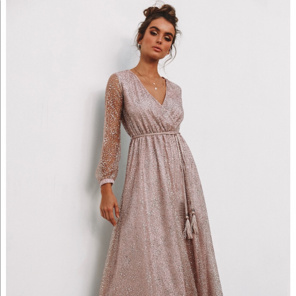 Open invitation maxi dress by Hello Molly